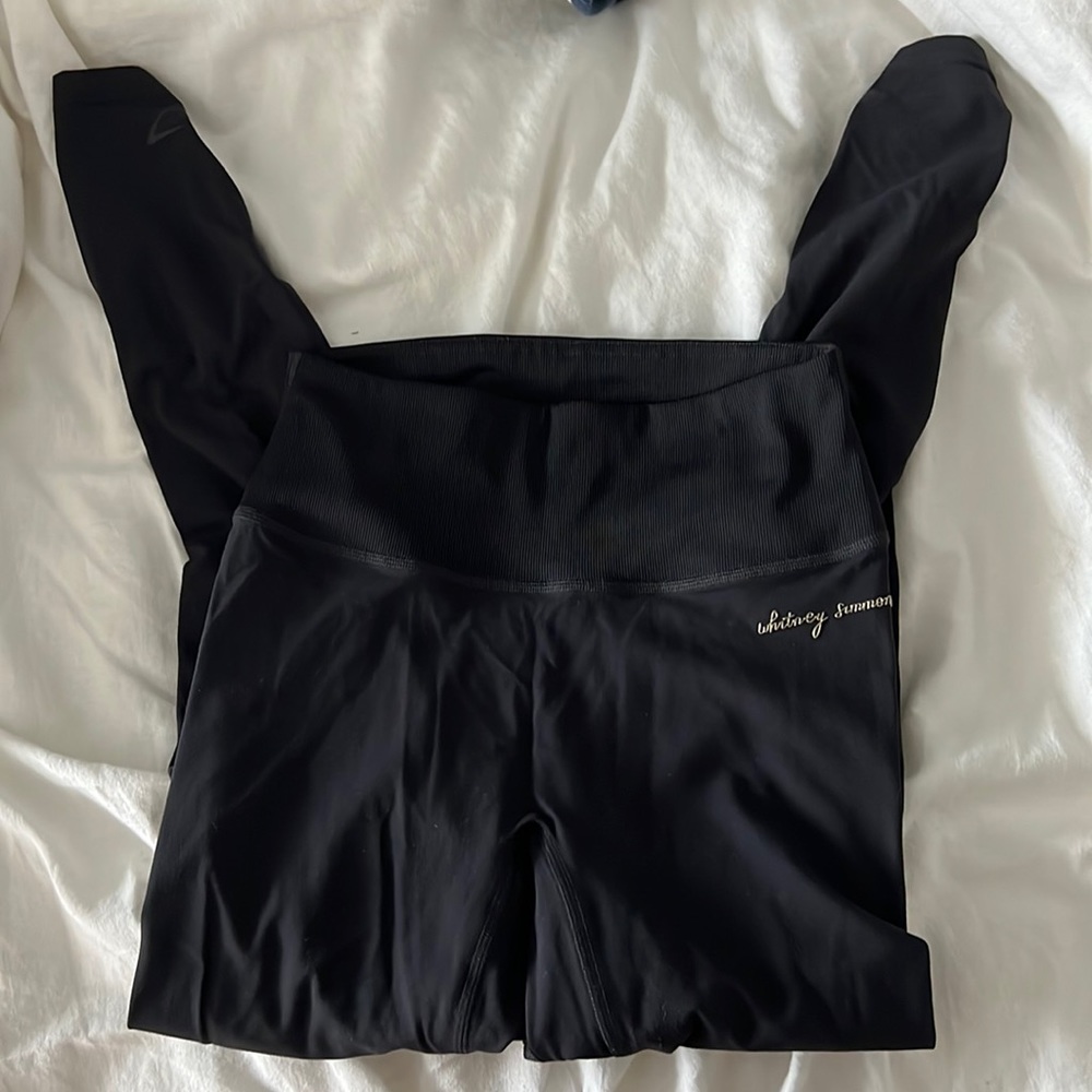 Black Whitney Simmons Leggings